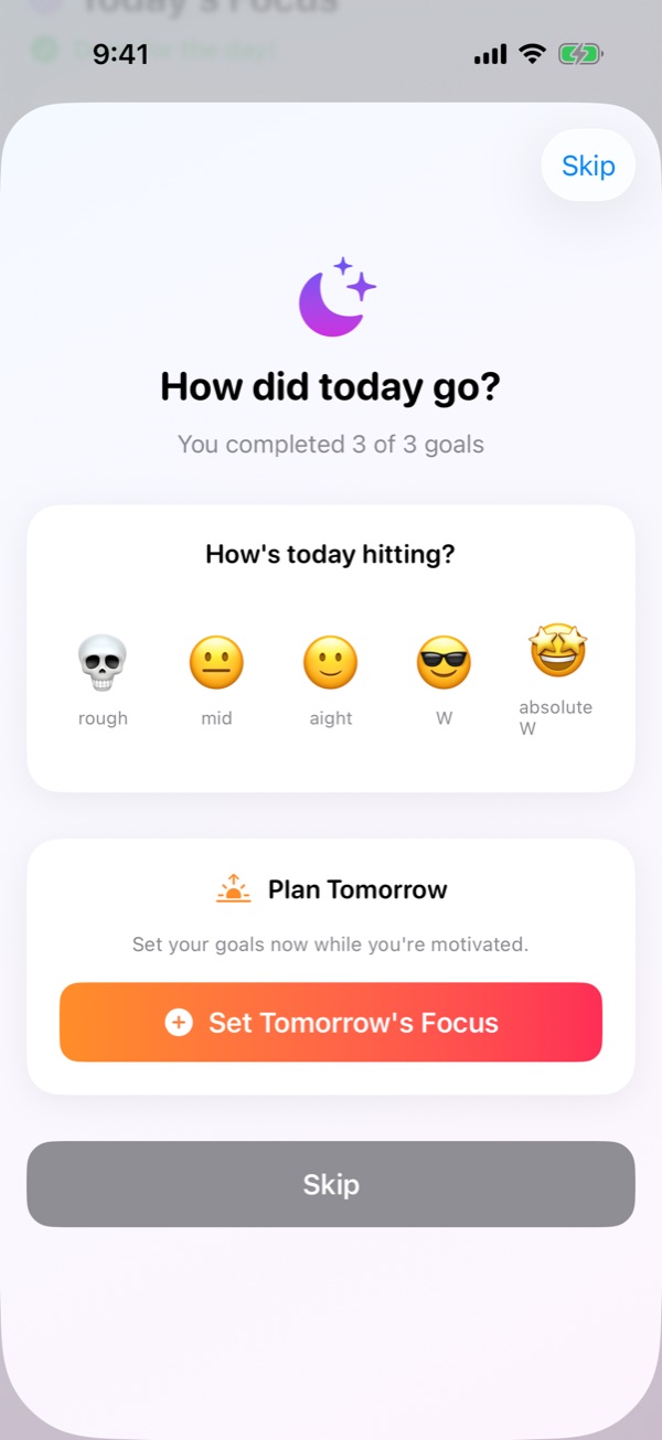 App screenshot