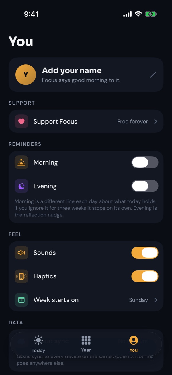 App screenshot