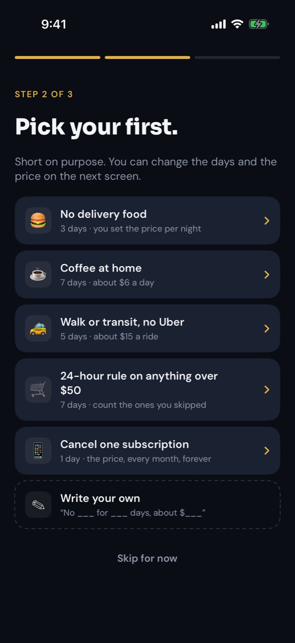 App screenshot
