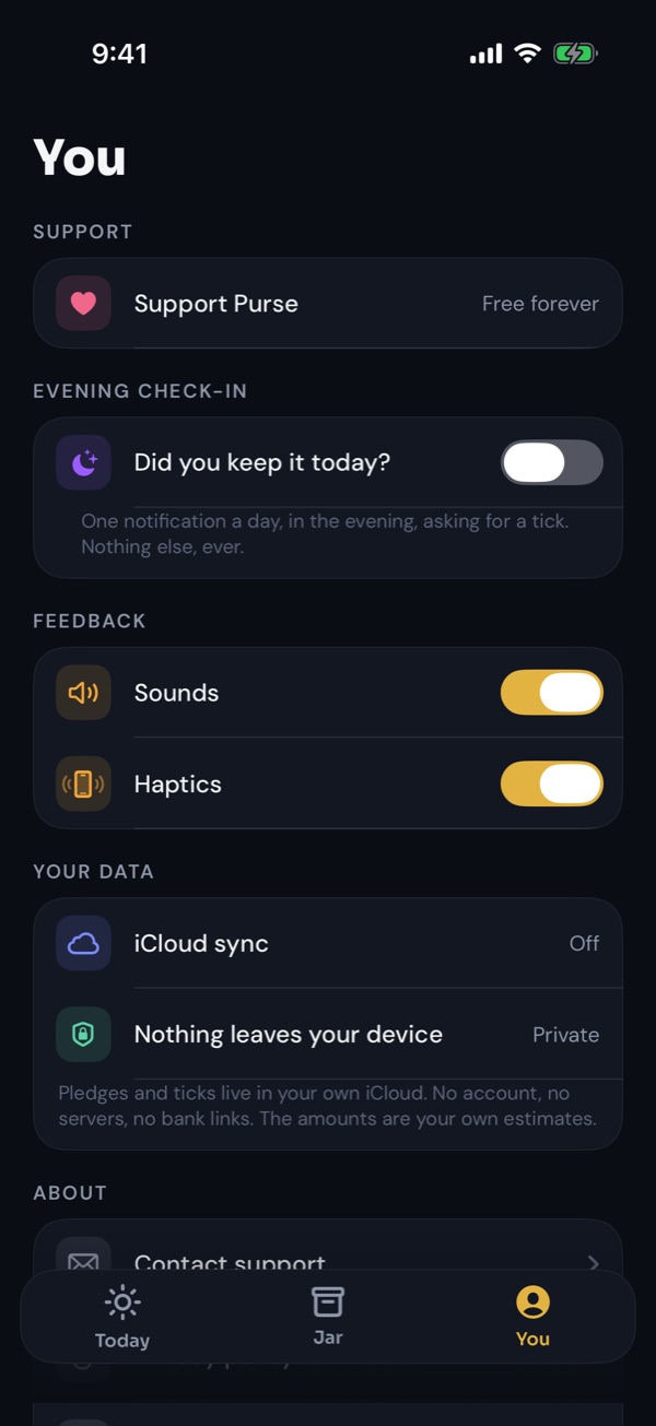 App screenshot