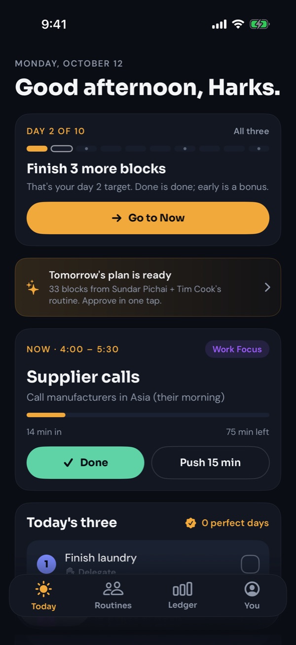 App screenshot