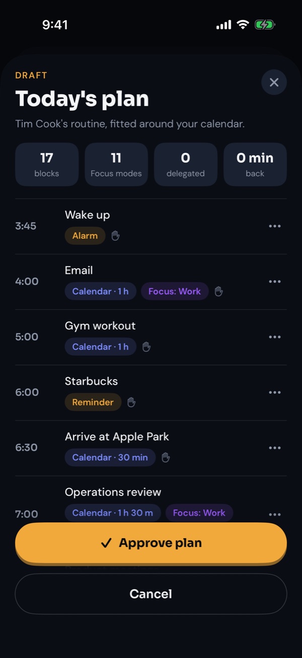 App screenshot